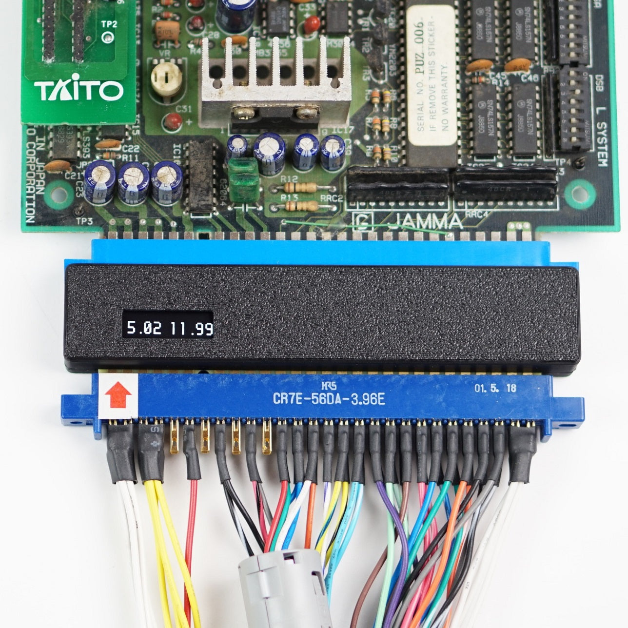 JAMMA Dual Voltmeter