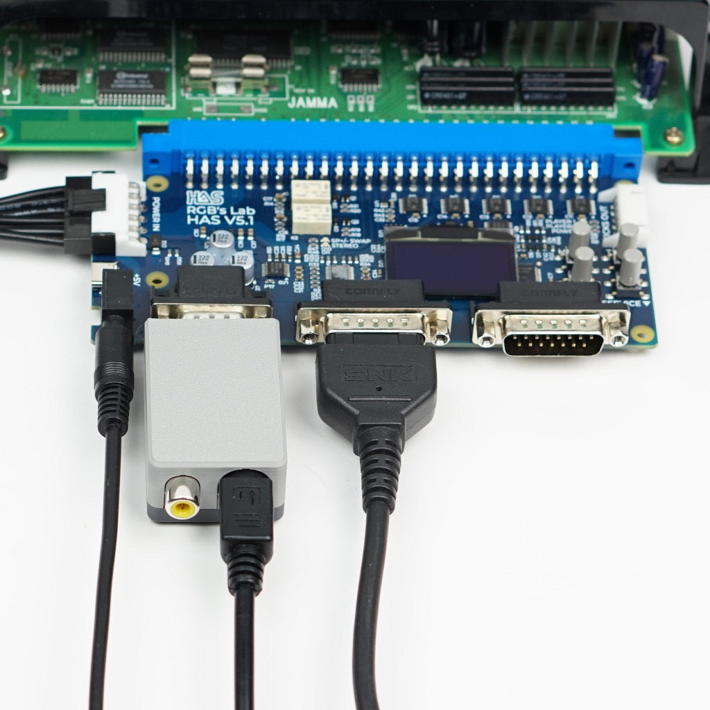 HD-15 to NTSC Composite Video/S-Video adapter – RGB's Lab