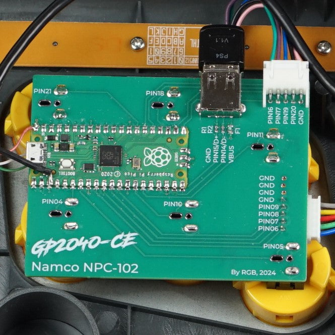 GP2040-CE DIY PCB for Namco NPC-102